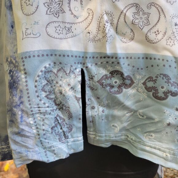 Urban Outfitters Kayla Mixed Bandana Top NWOT Size M - Picture 6 of 12